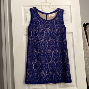 Blue Lace Dress
